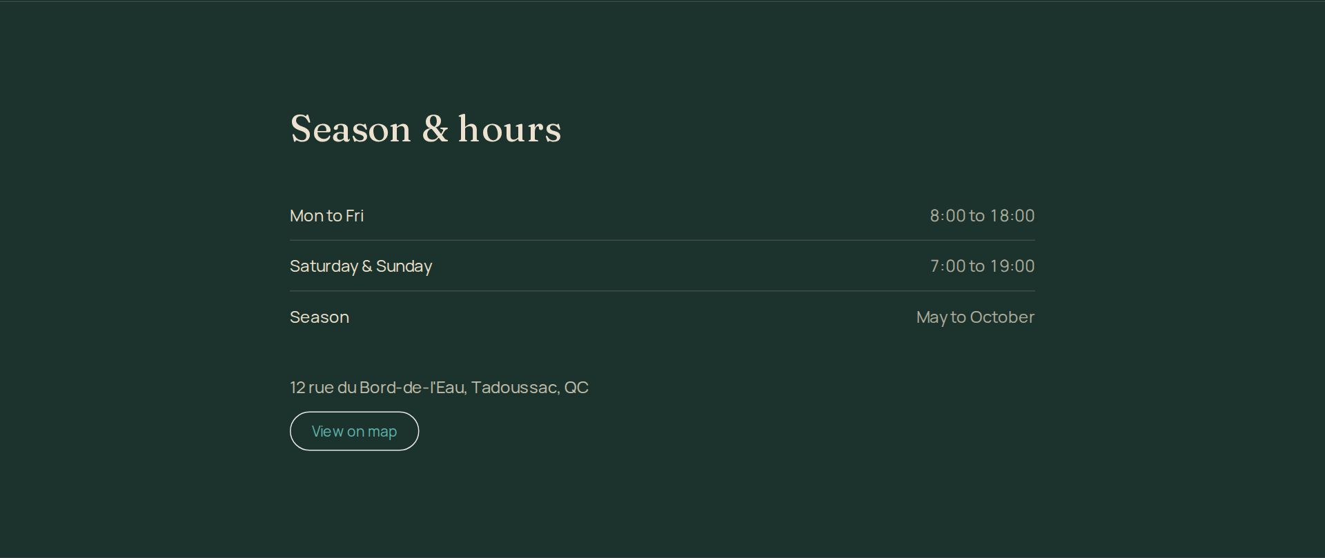 Heures example